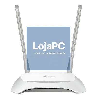Router sem fios TP-Link TL-WR850N 300Mbps/ 2.4GHz/ 2 Antenas/ WiFi 802.11n/g/b