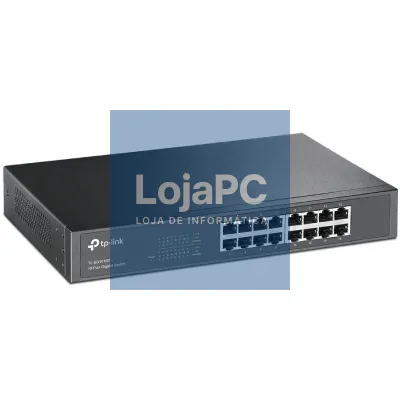 Switch TP-Link TL-SG1016D 16 Portas/ RJ-45 10/100/1000