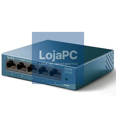 Switch TP-Link LS105G 5 Portas/ RJ-45 10/100/1000