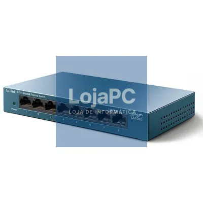 Switch TP-Link LS108G 8 Portas/ RJ-45 10/100/1000