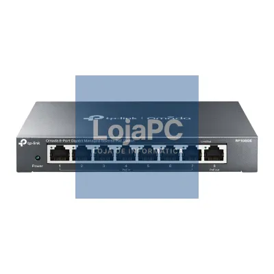Switch TP-Link TL-RP108GE 8 Portas/ RJ-45 10/100/1000 PoE