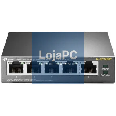 Switch TP-Link TL-SF1005P 5 Portas/ RJ-45 10/100 PoE