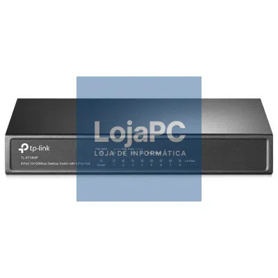 Switch TP-Link SF1008P 8 Portas/ RJ-45 10/100 PoE
