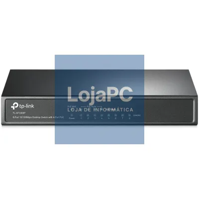 Switch TP-Link SF1008P 8 Portas/ RJ-45 10/100 PoE