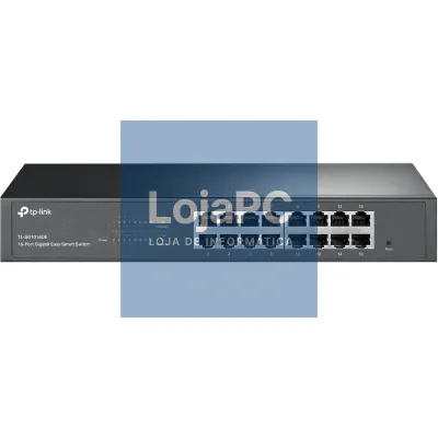 Switch TP-Link TL-SG1016DE/ 16 Portas/ RJ45 10/100/1000