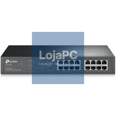 Switch TP-Link TL-SG1016PE/ 16 Portas/ RJ45 10/100/1000/ PoE+