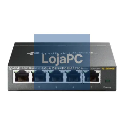 Switch TP-Link Easy Smart TL-SG105E V2 5 Portas/ RJ-45 10/100/1000