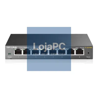 Switch TP-Link Easy Smart TL-SG108E 8 Portas/ RJ-45 10/100/1000