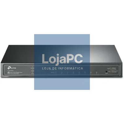 Switch Gerível TP-Link Omada TL-SG2008P 8 Portas/ RJ-45 10/100/1000/ PoE