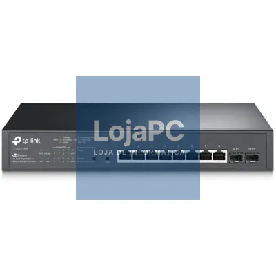 Switch TP-Link Omada Smart Gigabit JetStream TL-SG2210MP 10 Portas/ RJ-45 10/100/1000 PoE/ SFP