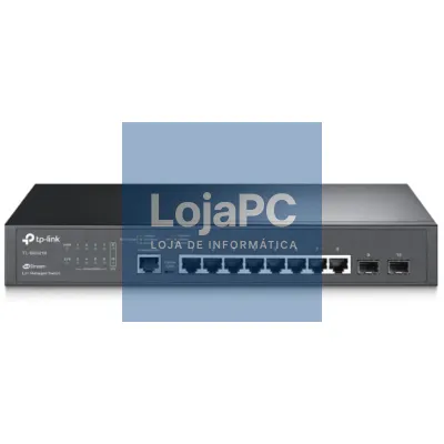 Switch Gerível TP-Link Omada TL-SG3210 V4 10 Portas/ RJ-45 10/100/1000/ SFP