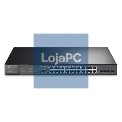 Switch TP-Link Omada Gigabit L2 JetStream TL-SG3428MP 28 Portas/ RJ-45 10/100/1000 PoE/ SFP