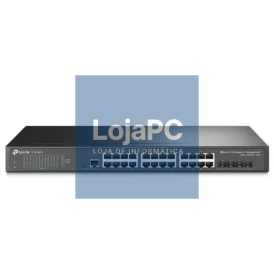 Switch Gerível TP-Link Omada TL-SG3428X 28 Portas/ RJ-45 10/100/1000/ SFP