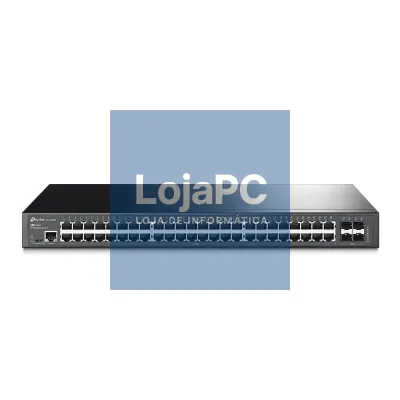 Switch Gerível TP-Link Omada JetStream TL-SG3452 52 Portas/ RJ-45 10/100/1000 SFP