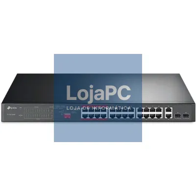 Switch TP-Link TL-SL1226P 26 Portas/ RJ-45 10/100/1000 PoE/ SFP