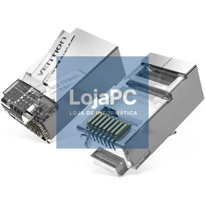 Conector RJ45 IDFR0-10/ Cat.6A FTP/ 10 uds