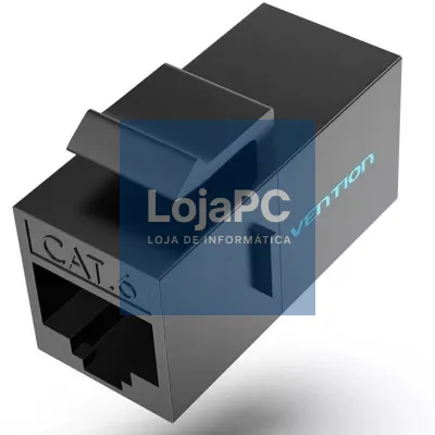 Conector RJ45 Vention IPGB0 Cat6 UTP/ Preto