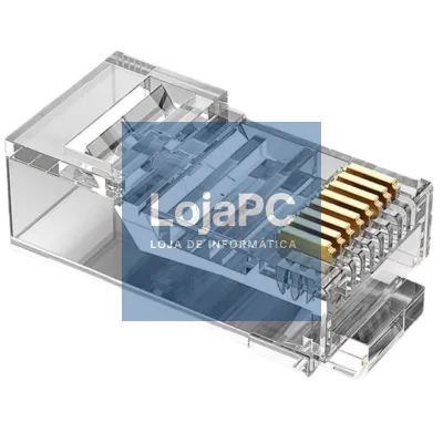 Conector RJ45 Vention IDBR0-50/ Cat.5e/ 50 uds