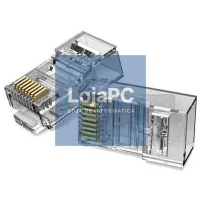 Conector RJ45 Vention IDDR0-10/ Cat.6/ 10 uds