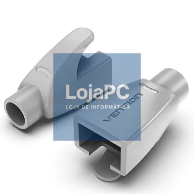 Capa Protectora RJ45 Vention IODH0-50/ 50 uds/ Cinzento
