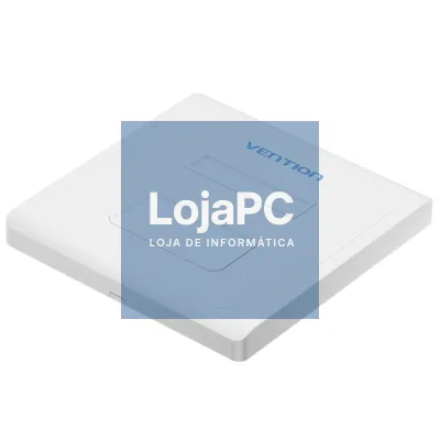 Placa de Parede Keystock Vention IFEW0/ 2 Portas RJ45
