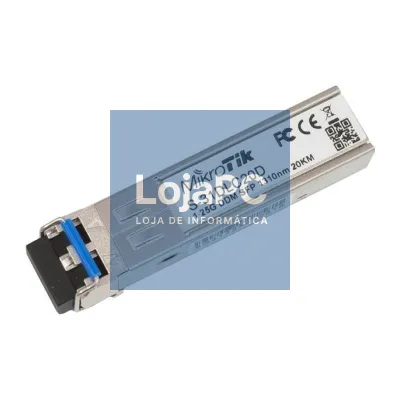 Modulo SFP Transceptor de Fibra Óptica Mikrotik S-31DLC20D