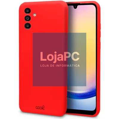 COOL Case for Samsung A256 Galaxy A25 5G Cover Red