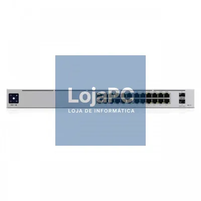 Switch Gerível Ubiquiti USW-PRO-24-POE 24 Portas/ RJ-45 Gigabit 10/100/1000 / SFP/ PoE