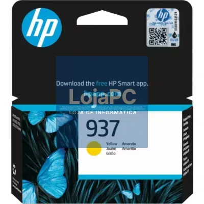 Tinteiro Original HP nº937/ Amarelo