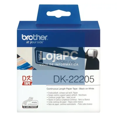 Rollo de Papel Continuo Original Brother DK-22205