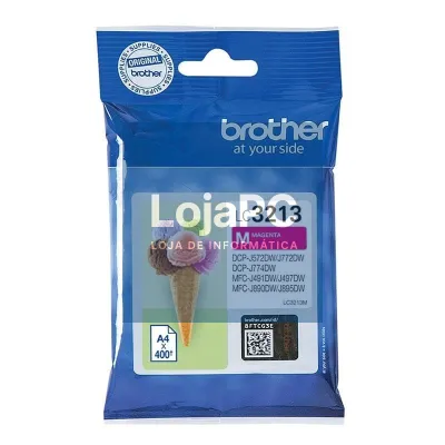 Tinteiro Original Brother LC-3213M/ Magenta