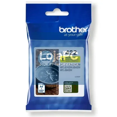 Tinteiro Original Brother LC-422/ Amarelo
