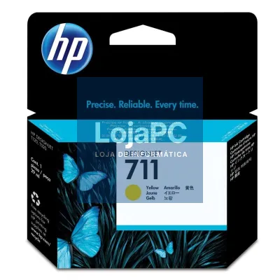 Tinteiro Original HP nº711/ Amarelo