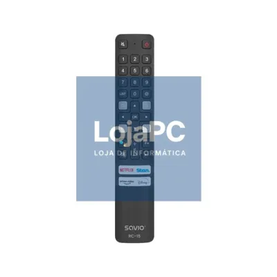 SAVIO RC-15 TV REMOTE CONTROL REPLACEMENT TCL SMART TV