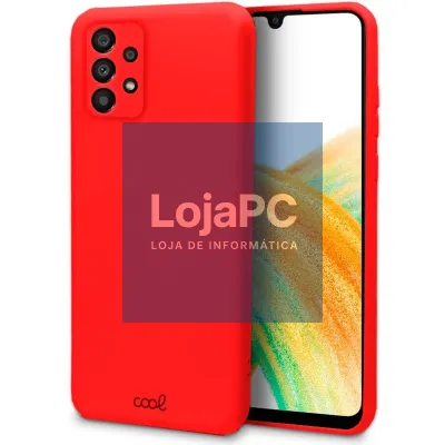 COOL Case for Samsung A336 Galaxy A33 5G Cover Red