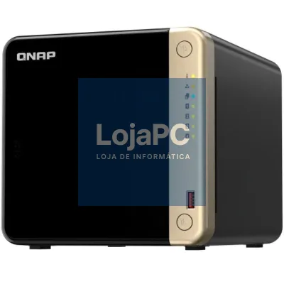 NAS QNAP TS-464-8G/ 4 Baías 3.5'- 2.5'/ 8GB DDR4/ Formato Torre