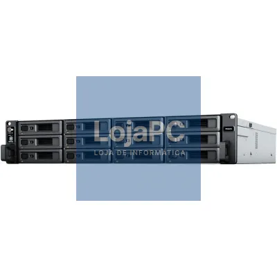 NAS Synology RackStation RS2423+/ 12 Baías 3.5'- 2.5'/ 8GB DDR4/ Formato Rack