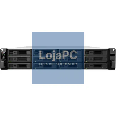 NAS Synology RackStation RS3621XS+/ 12 Baía 3.5'- 2.5'/ 8GB DDR4/ Formato Rack