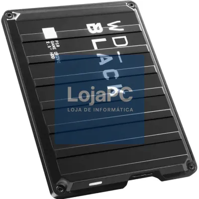Disco externo Western Digital WD_BLACK P10 Game Drive 5TB/ 2.5'/ USB 3.2/ Preto