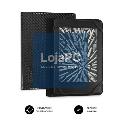 Capa para libro electrónico Subblim Clever Case/ Preta