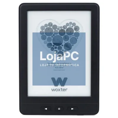 Libro Electrónico Ebook Woxter Scriba Paperlight TP/ 6' tactil retroiluminado Tinta Electrónica/ Preto