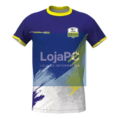 Camiseta Depau Team de tecido tecnico - Talla XL