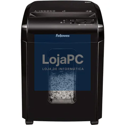 Destruidora Fellowes 10M/ Corte en Partículas de 2 x 12mm/ Preta