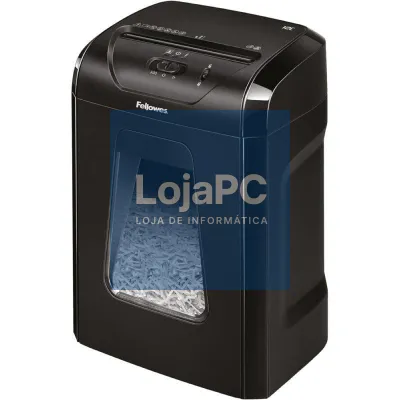 Destruidora Fellowes 12C/ Corte en Partículas de 4 x 40mm/ Preta