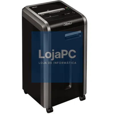 Destruidora Fellowes 225Mi/ Corte en Micropartículas de 2 x 12mm/ Preta