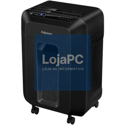 Destruidora Fellowes 80M/ Mini Corte de 4 x 12mm/ Preta