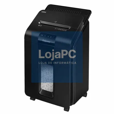 Destruidora Fellowes AutoMax 100M/ Microcorte de 4 x 10mm/ Preta