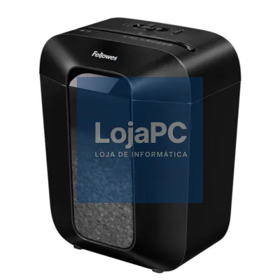 Destruidora Fellowes LX41/ Minicorte de 4 x 12mm/ Preta