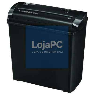 Destruidora Fellowes P-25S/ Corte en Tiras de 7mm/ Preta