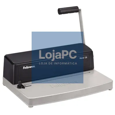 Encuadernadora Fellowes Metal 25/ Grafito